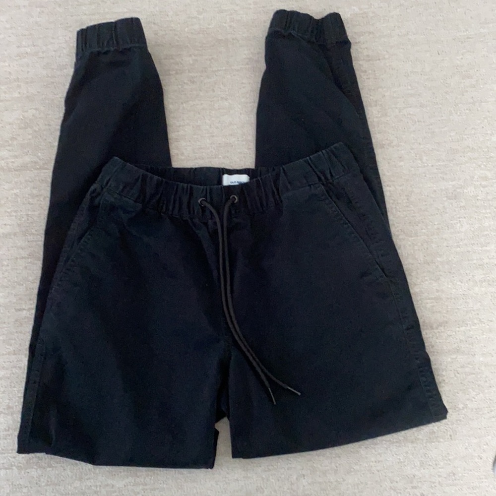Mens Old Navy black jogger. Size XS EUC. - Picture 4 of 11